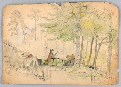 Waldlager von James Henry Moser