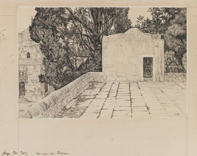 Eine Ecke des Haram, Illustration aus Das Leben unseres Herrn Jesus Christus von James Jacques Joseph Tissot