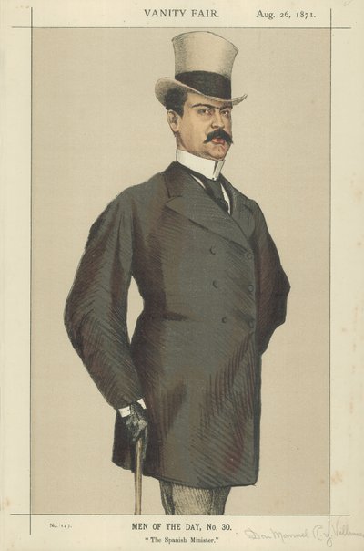 Don Manuel Rances y Villaneuva von James Jacques Joseph Tissot