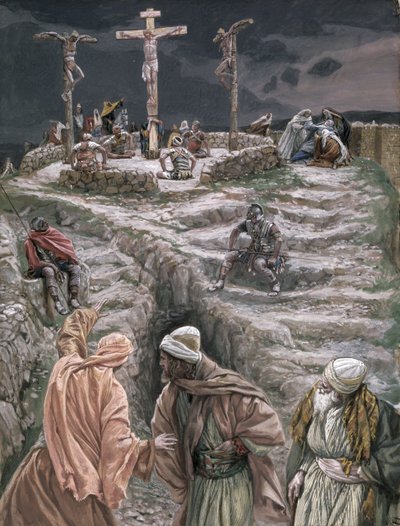 Eloi Eloi Lama Sabacthani, Illustration für Das Leben Christi von James Jacques Joseph Tissot