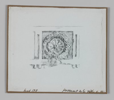 Jüdisches Ornament, Illustration aus Das Leben unseres Herrn Jesus Christus von James Jacques Joseph Tissot