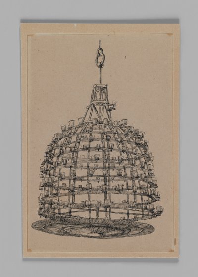 Lampe aus der Moschee von El-Aksa, Illustration aus Das Leben unseres Herrn Jesus Christus von James Jacques Joseph Tissot