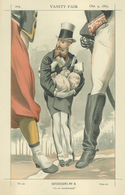 Leopold II., König der Belgier von James Jacques Joseph Tissot
