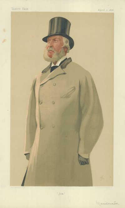 Generalmajor der Ehrenwerte James Macdonald von James Jacques Joseph Tissot