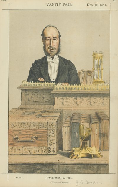 Herr John George Dodson von James Jacques Joseph Tissot