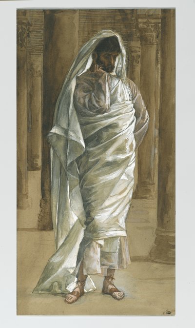 Heiliger Thomas, Illustration aus Das Leben unseres Herrn Jesus Christus, 1886-94 von James Jacques Joseph Tissot