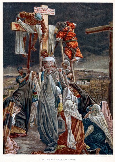 Die Kreuzabnahme, ca. 1890 von James Jacques Joseph Tissot