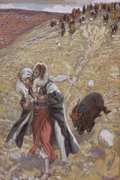 Der Sündenbock, Illustration für Das Leben Christi von James Jacques Joseph Tissot