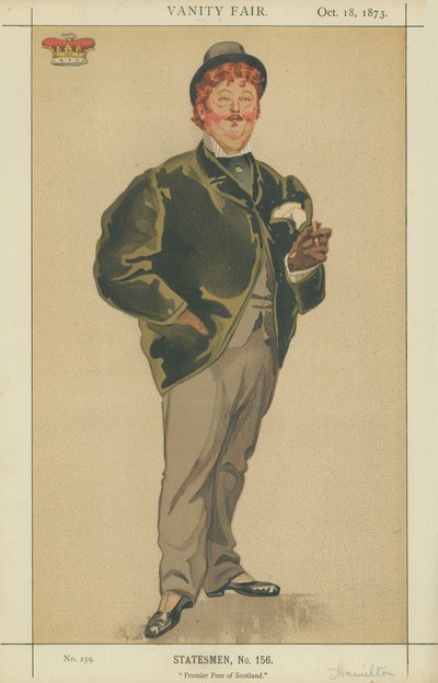 William Alexander Louis Stephen Hamilton-Douglas, Herzog von Hamilton von James Jacques Joseph Tissot