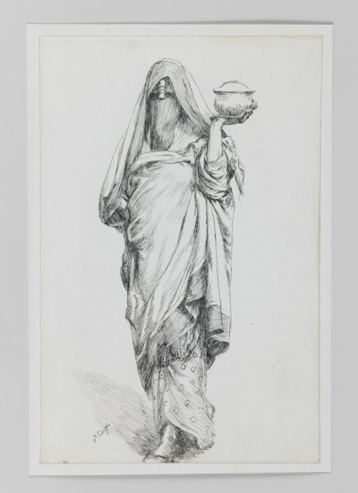 Frau von Kairo, Illustration aus Das Leben unseres Herrn Jesus Christus von James Jacques Joseph Tissot