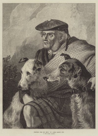 Warten auf den Schuss, in der Dudley Galerie von James Jnr Hardy