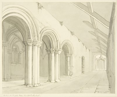 Eingang zum Kapitelsaal der Kathedrale von Bristol von James Johnson