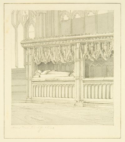 Denkmal für Sir Thomas Mede in der St. Mary Redcliffe von James Johnson