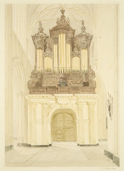 Orgel und Orgelempore von St. Mary Redcliffe von James Johnson