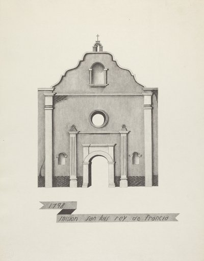 Mision San Luis Rey de Francia von James Jones