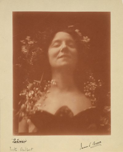 "Le Désir": Porträt von Yvette Guilbert, 1896 von James L. Breese