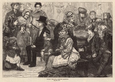 Ferienzeit bei einer Wachsfiguren-Ausstellung von James Macbeth