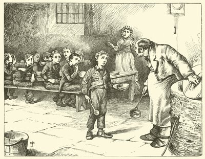 Oliver Twist bittet um mehr von James Mahoney