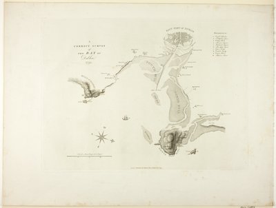 Eine genaue Vermessung der Bucht von Dublin von James Malton