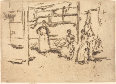 Nach dem Verkauf, Hounsditch von James Abbott McNeill Whistler