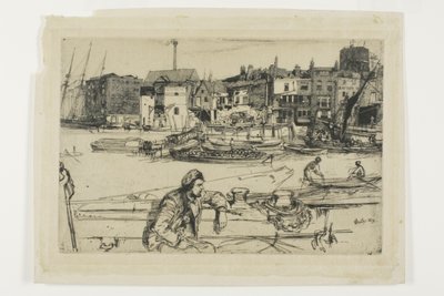 Black Lion Wharf von James Abbott McNeill Whistler