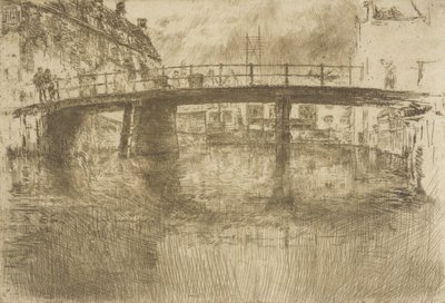 Brücke, Amsterdam von James McNeill Whistler