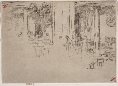Kirche, Brüssel von James McNeill Whistler