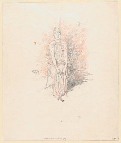 Figurenstudie in Farben von James Abbott McNeill Whistler