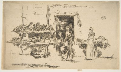 Obstladen, Paris von James McNeill Whistler