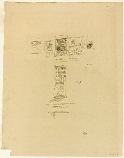 Hôtel Colbert, Fenster von James McNeill Whistler