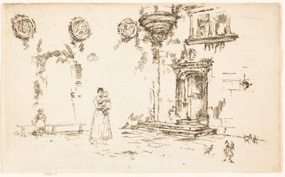 Hôtel Lallemont, Bourges von James McNeill Whistler
