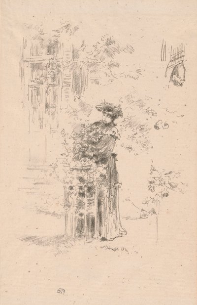 Die schöne Gärtnerin von James McNeill Whistler