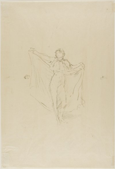 Die Tänzerin: Eine Studie des Aktes von James Abbott McNeill Whistler