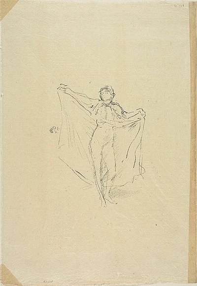 Die Tänzerin: Eine Studie des Aktes von James Abbott McNeill Whistler