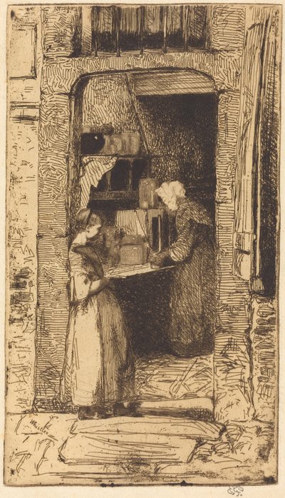 Die Senfverkäuferin von James McNeill Whistler