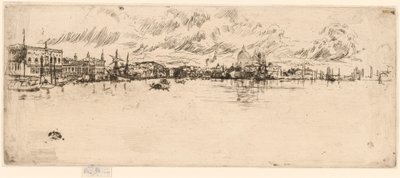 Langes Venedig von James Abbott McNeill Whistler