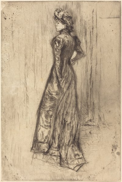 Maud, stehend von James McNeill Whistler