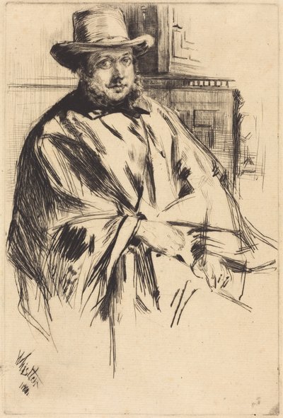 Herr Davis (Herr Mann) von James McNeill Whistler