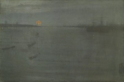 Nocturne: Blau und Gold—Southampton Water von James McNeill Whistler