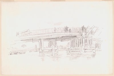 Alte Battersea-Brücke von James Abbott McNeill Whistler