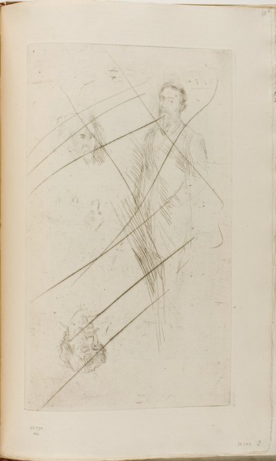 Porträtskizzen einschließlich F.R. Leyland und Whistler von James Abbott McNeill Whistler