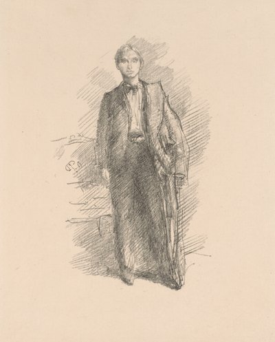 Porträtstudie: Mr. Herbert C. Pollitt von James Abbott McNeill Whistler