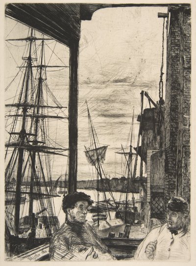 Rotherhithe (Wapping) von James McNeill Whistler