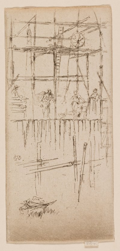 Savoyer Gerüst von James Abbott McNeill Whistler