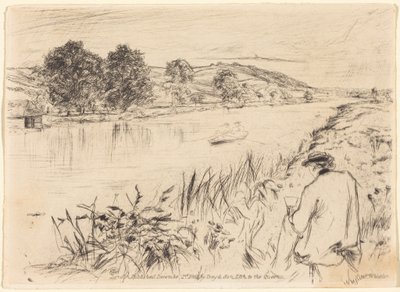 Skizzieren, Nr. 1 von James McNeill Whistler