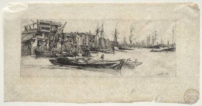 Thames Lagerhaus von James McNeill Whistler