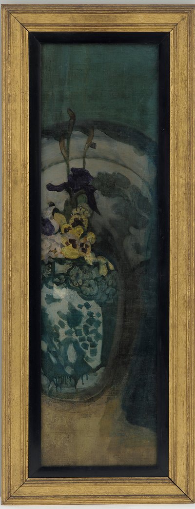 Das Blaue Mädchen (Fragment): Lila und Blau von James Abbott McNeill Whistler