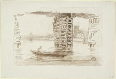 Die breite Brücke von James Abbott McNeill Whistler