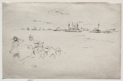 Die Flotte: Monitore von James McNeill Whistler