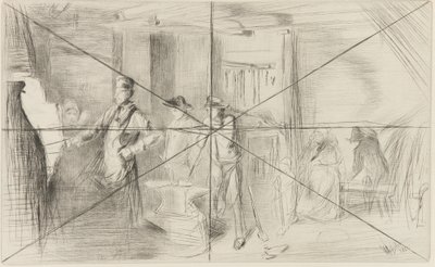 Die Schmiede von James Abbott McNeill Whistler